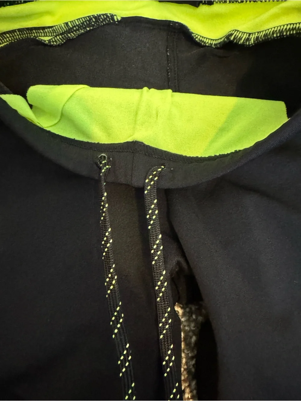 Kids Black and Yellow Swim Shorts
